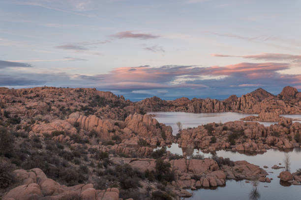 istock Watson Lake Sunset Prescott Arizona 890173268