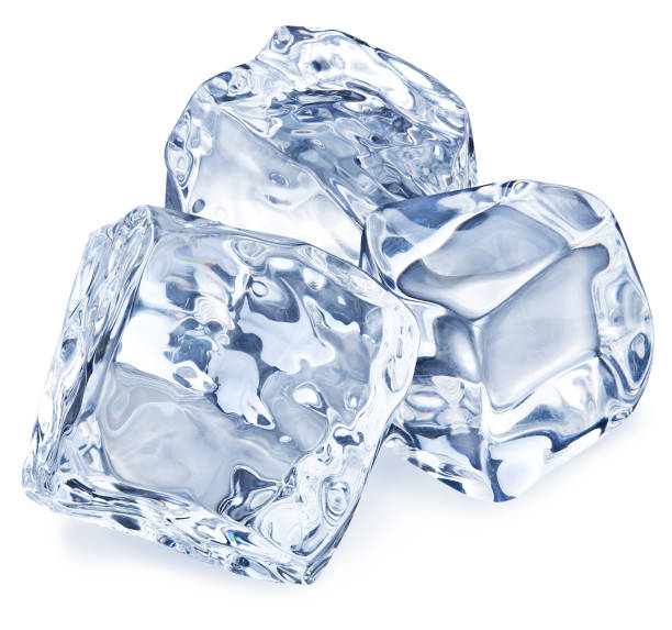 istock Macro shot of ice cubes. 890173790