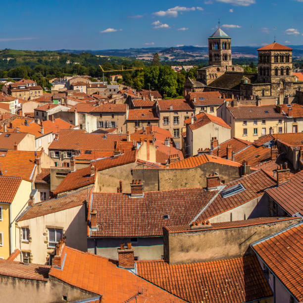 istock the roofs of Issoire 890174232