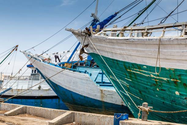 istock Old Dutch harbor Semarang Indonesia 890177226