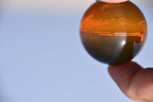 istock Beach IN Tel Aviv Through a crystal ball 890195458