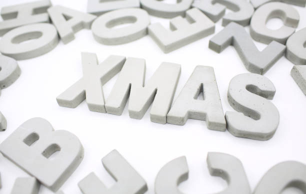 istock concrete word block xmas 890195682
