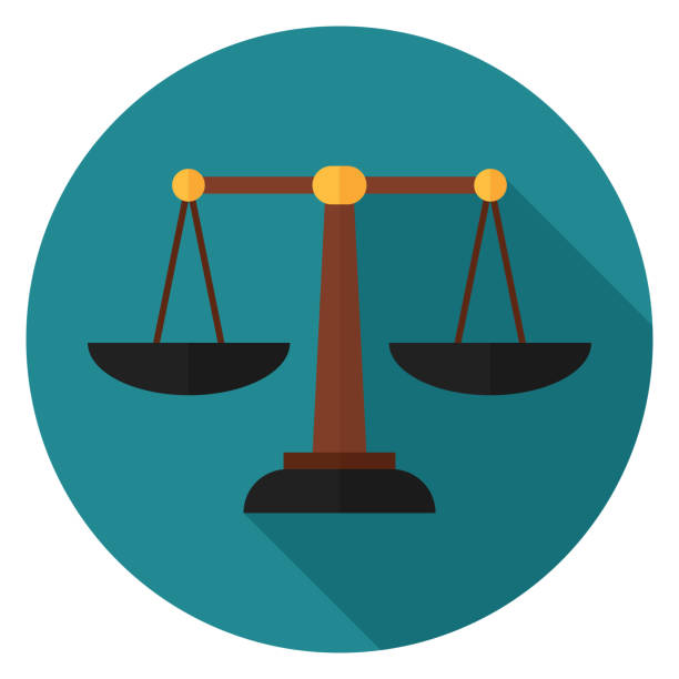 アイコンをスケールします。 - legal system weight scale justice symbol点のイラスト素材／クリップアート素材／マンガ素材／アイコン素材