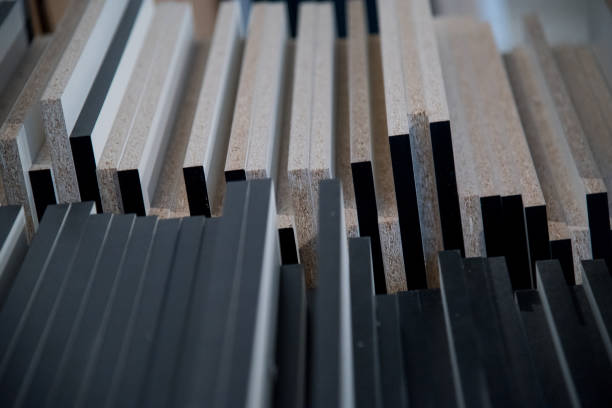 istock Wood wall geometry decoration background, abstract background 890226442