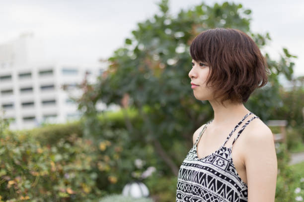 istock cute Japanese girl 890245282