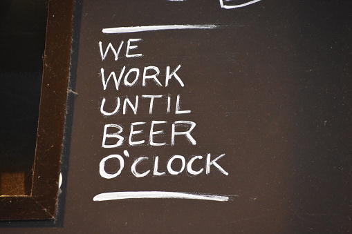 Beer Concept Chalkboard