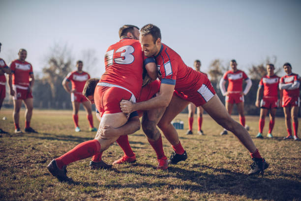 istock Strong men in the team 890273998