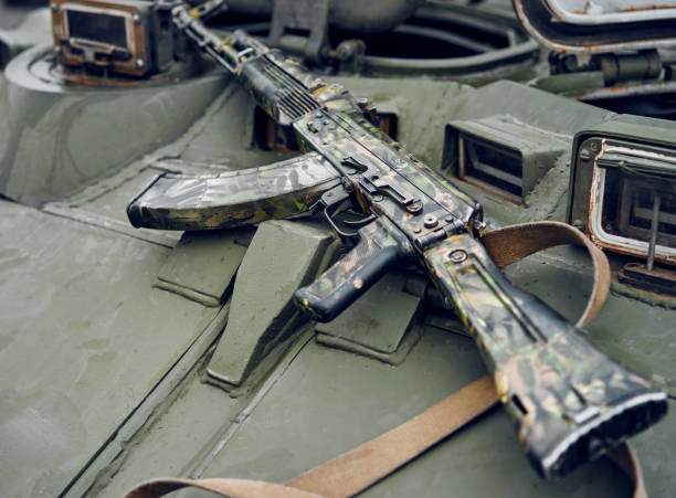 istock weapon is in the tank 890276522