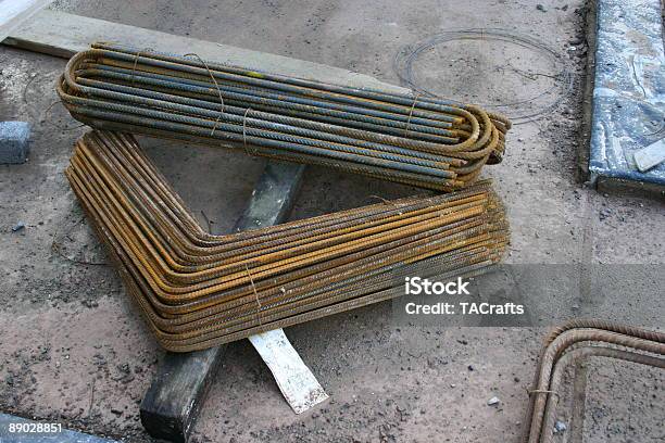 Steel Reinforcing Stock Photo - Download Image Now - Bent, Building - Activity, Color Image