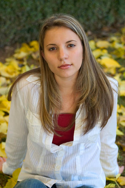 istock Autumn Woman 89028878
