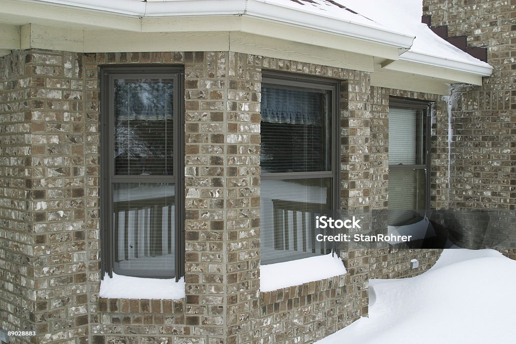 Winter Windows 2  Architecture Stock Photo