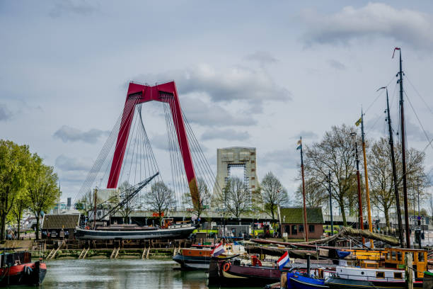 istock building in Netherlands Europe in the afternoon with a cloudy sky 890288932
