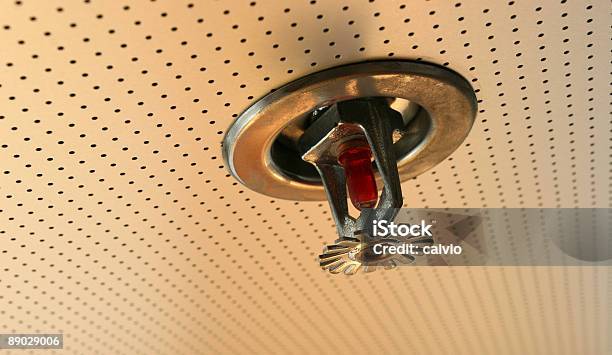 Ceiling Sprinkler Stock Photo - Download Image Now - Fire - Natural Phenomenon, Office, Discovery