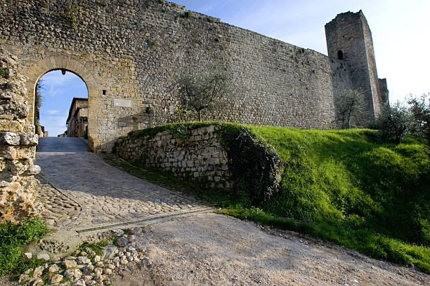 istock fortified medieval city 89029277