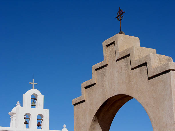 istock Mission Bell Tower and Steeples, Arizona 89029770