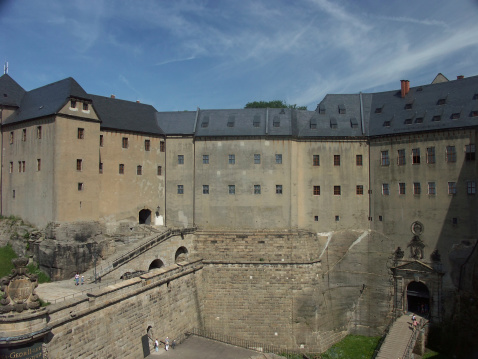 Königstein Fortress near Dresden, Germany