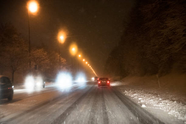 istock Snow Road in Munich, Germany 890305862
