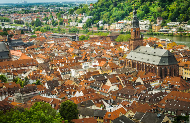 istock Rooftops of Heidelberg 890332284
