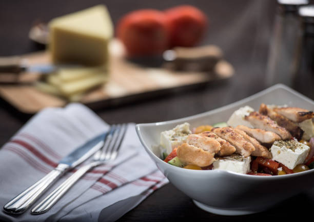 Chicken salad / Food photography (Click for more)