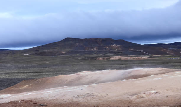 istock Leirhnjukur lava field in Iceland 890349622