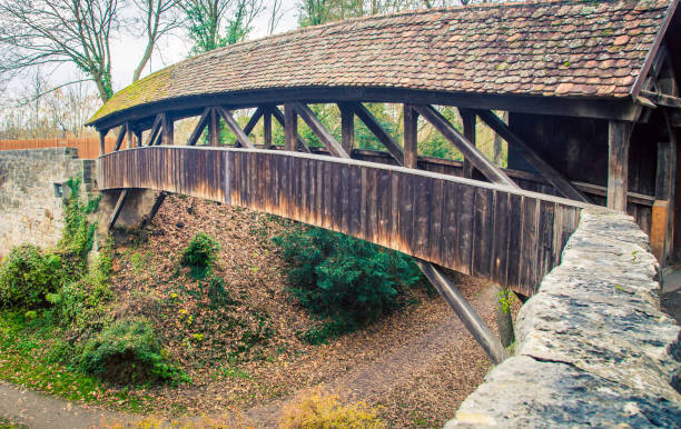 istock covered bridge rothenburg 890386288