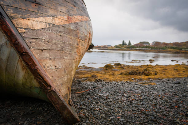 istock Abandoned fishing boats 890395782