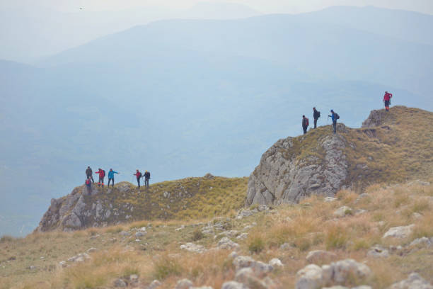 Free Stock Photo of Group of People Walking Up a Hill | Download Free ...