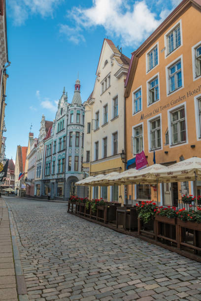 istock Old streets of Tallinn 890420508