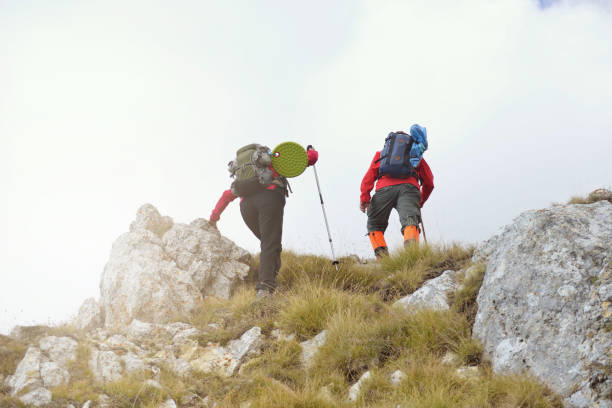istock Active Couple On Hike In Beautiful Countryside 890423558