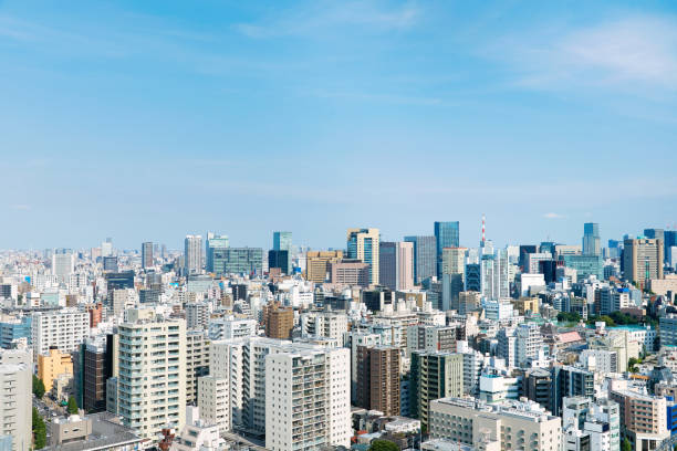 istock landscape of Tokyo city 890467302