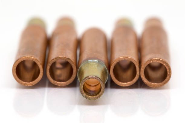 istock Copper connection pipe of Air-conditioner or Refrigerant system. 890469704