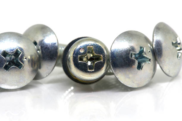 istock metal screw for terminal of power supply 890469722