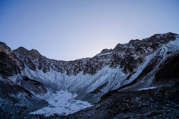 istock japan alps mt.okuhotaka and mt.maehotaka 890504804