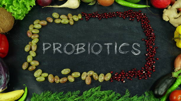 probiotics fruit stop motion - table ingredient gardening agriculture imagens e fotografias de stock