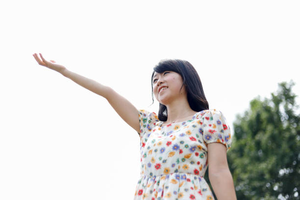 istock cute Japanese girl 890523906