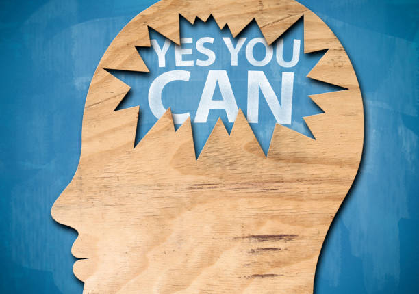 istock Yes You Can with human head shape / Blueboard concept (Click for more) 890528956