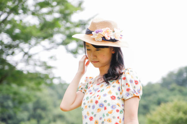 istock cute Japanese girl 890545922