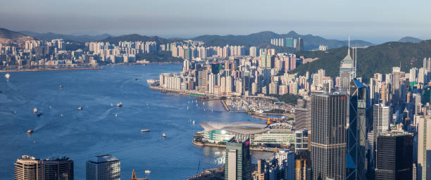 istock Hong Kong victoria harbor 890554544