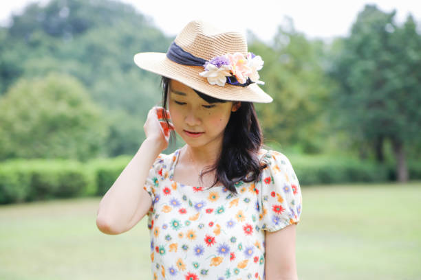istock cute Japanese girl 890554696