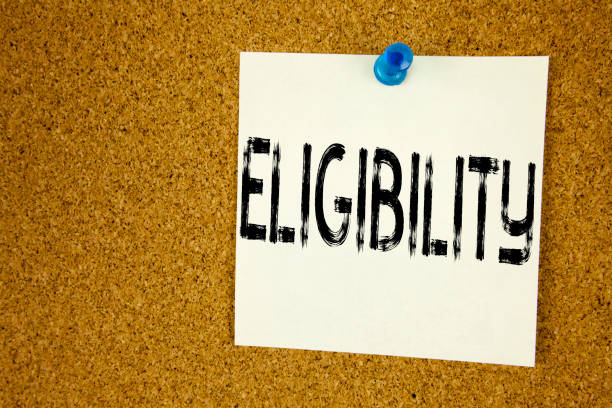 istock Conceptual hand writing text caption inspiration showing Eligibility. Business concept for  Suitable Eligible Eligibility written on sticky note, reminder cork background with copy space 890554798