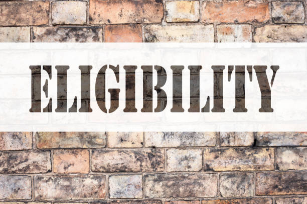 istock Conceptual announcement text caption inspiration showing Eligibility. Business concept for Suitable Eligible Eligibility written on old brick background with copy space 890555332