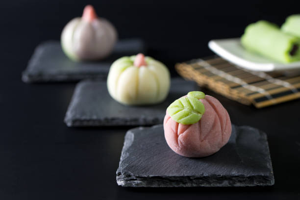 Japanese traditional confectionery wagashi