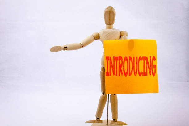 istock Conceptual hand writing text caption inspiration showing Introducing Business concept for Introduction Start Intro Beginning written on sticky note sculpture background with space 890597718
