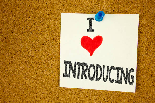 istock Hand writing text caption inspiration showing I Love Introducing concept meaning Introduction Start Intro Beginning Loving written on sticky note, reminder isolated background with copy space 890598106