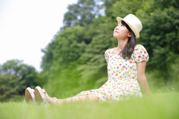 istock cute Japanese girl 890601100