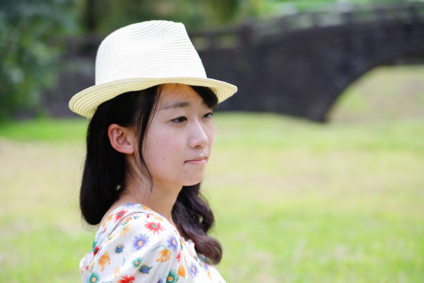 istock cute Japanese girl 890601522