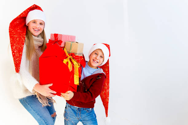 istock Kids celebrating christmas 890607516