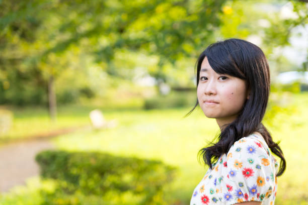 istock cute Japanese girl 890622474