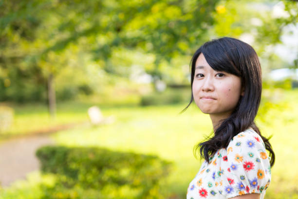 istock cute Japanese girl 890629470