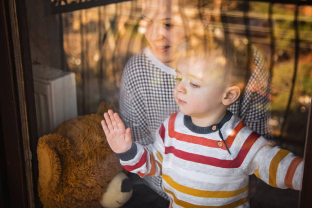 istock Cute boy and mother 890646318